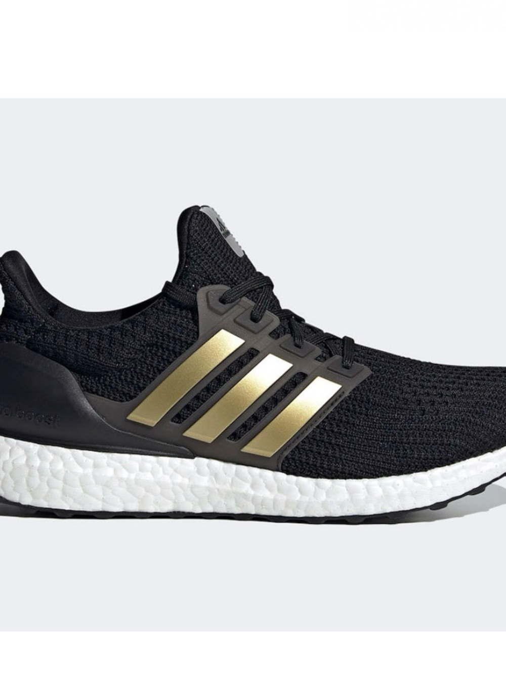 adidas Men’s Black & Gold Primeblue Sneakers